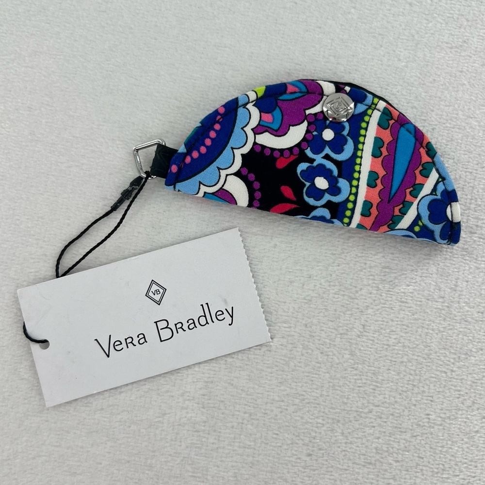 NWT Vera Bradley Haymarket Paisley Cord Keeper